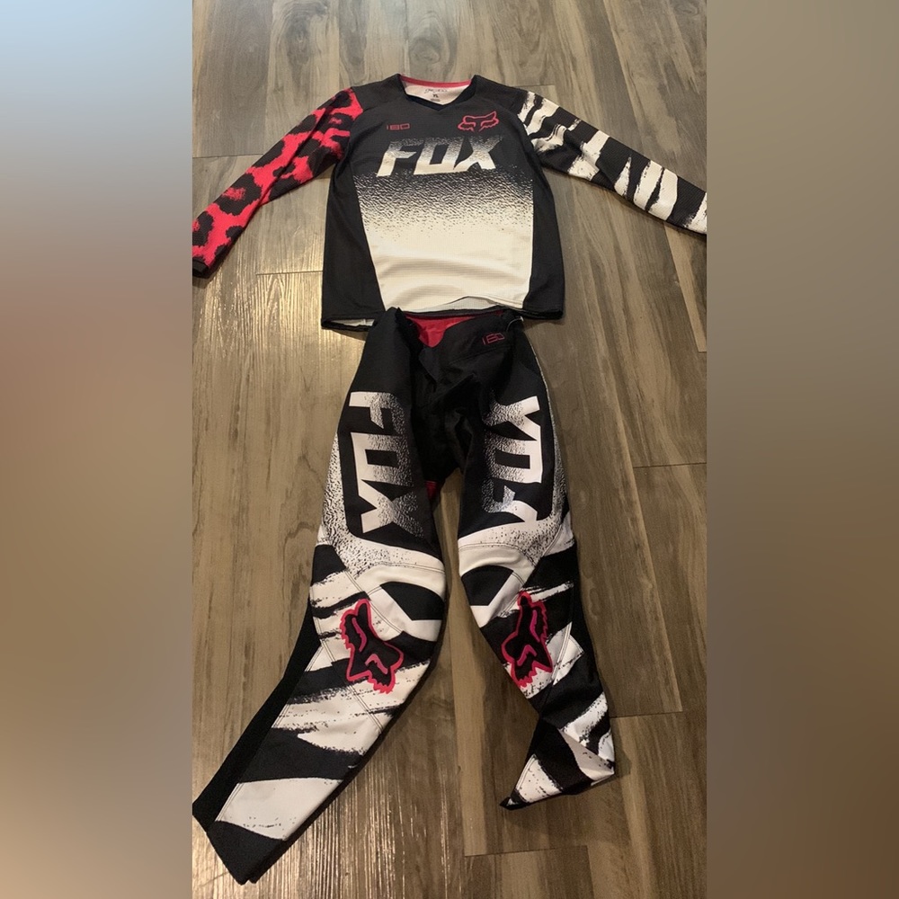 Fox racing jersey and pants